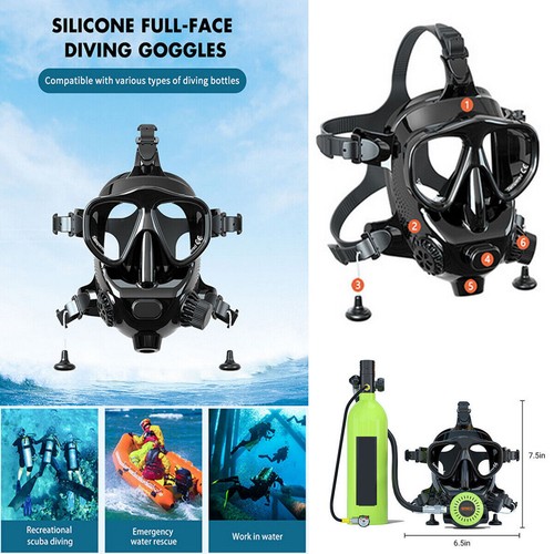 Silicone full face mask - silicone,